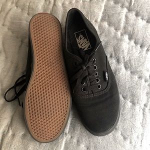 Black Vans - women’s size 7 / men’s size 5.5